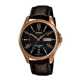 Casio Analogue Leather Belt Watch For Men MTP-1384L-1AVDF