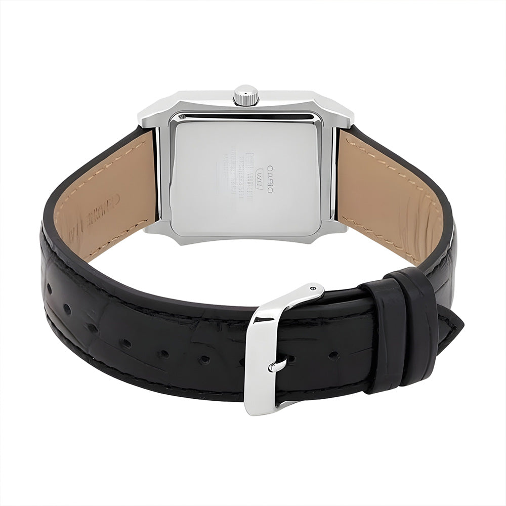 CASIO RECTANGLE BLUE DIAL MEN'S WATCH MTP-B190L-2BVDF