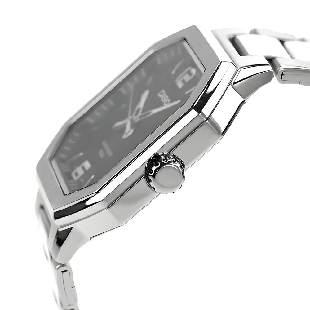 Casio Octagonal Shape Black Dial Men's Watch | MTP-B195D-1AVDF