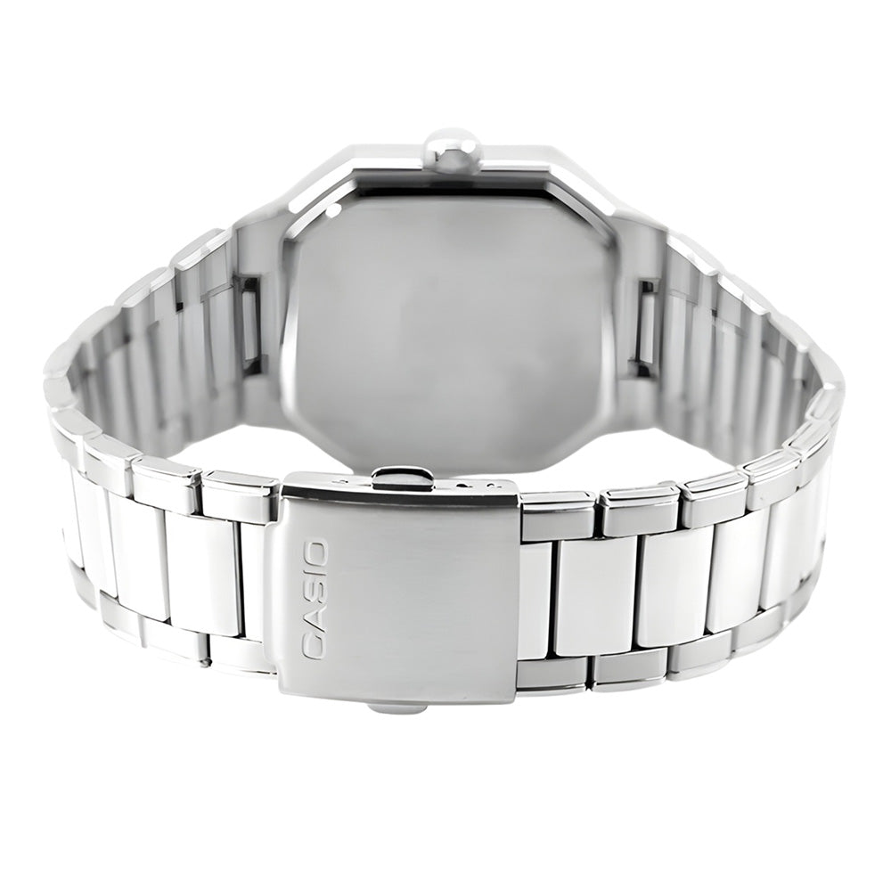 Casio Octagonal Shape Blue Dial Men's Watch  | MTP-B195D-2AVDF