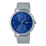 Casio Enticer Blue Dial Stainless Steel Men's Watch| MTP-B310M-2AVDF