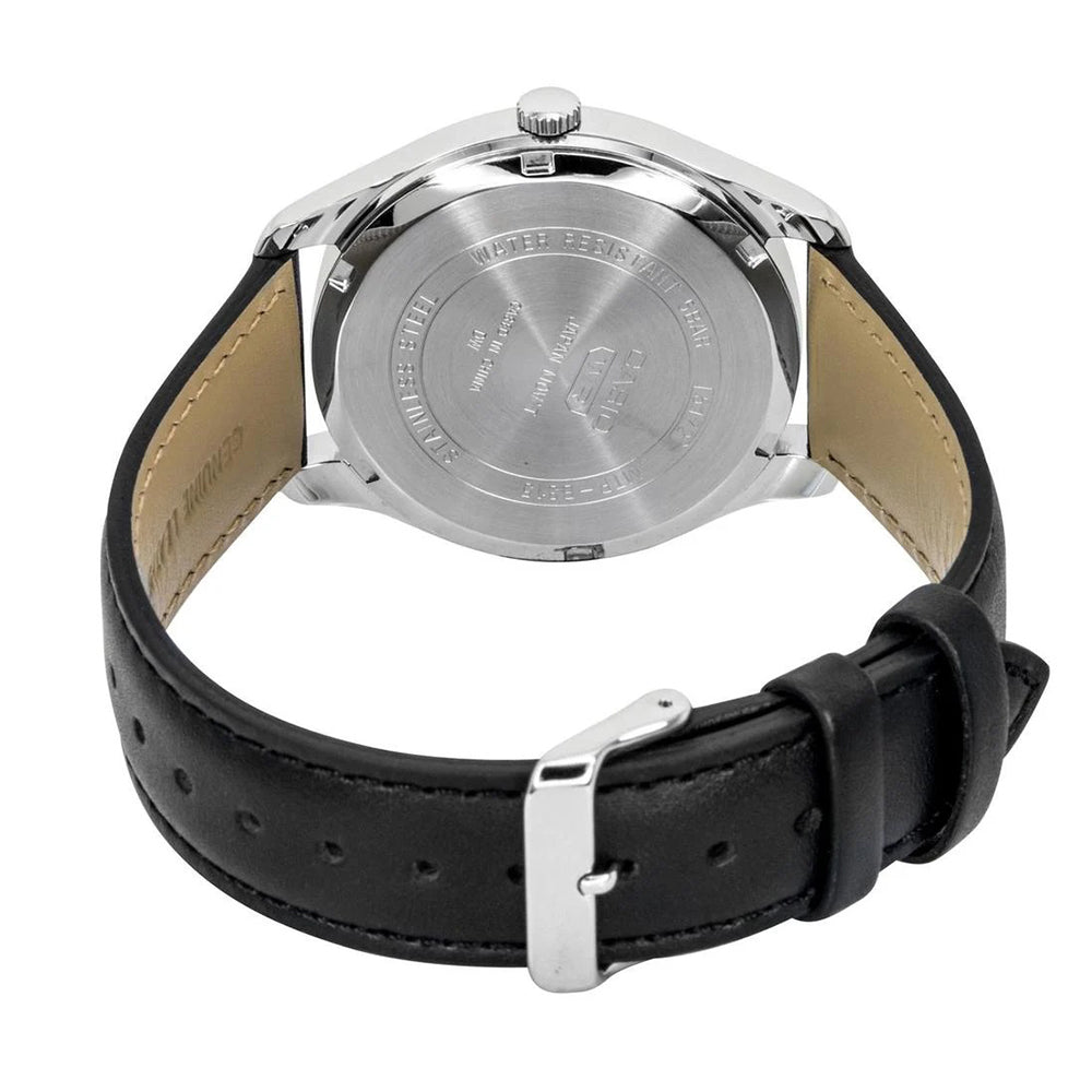 Casio Enticer Green Dial Leather Strap Men's Watch | MTP-B315L-3AVDF
