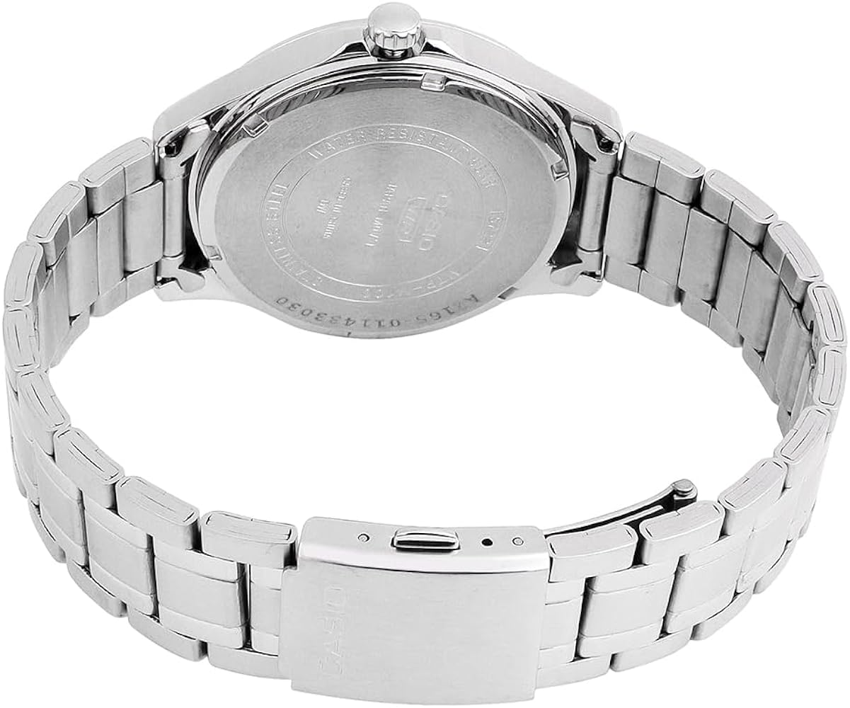 Casio Moon Phase Stainless Steel Men's Watch MTP-M100D-1AVDF