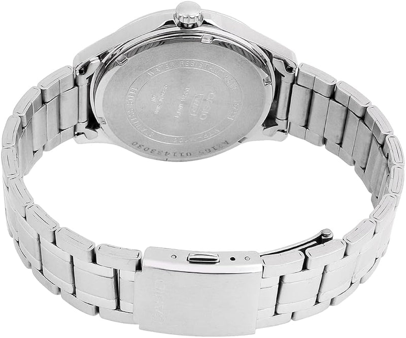Casio Moon Phase Stainless Steel Men's Watch MTP-M100D-7AVDF