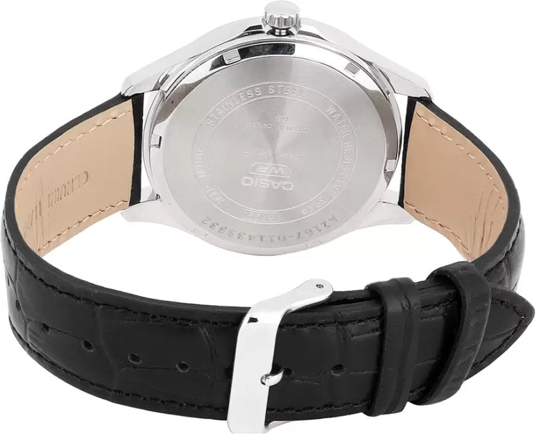 Casio Moon Phase White Dial Men's Watch MTP-M100L-7AVDF