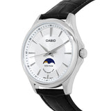 Casio Moon Phase White Dial Men's Watch MTP-M100L-7AVDF