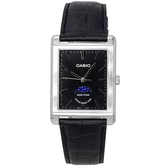 Casio Moon Phase Analogue Men's Watch MTP-M105L-1AVDF