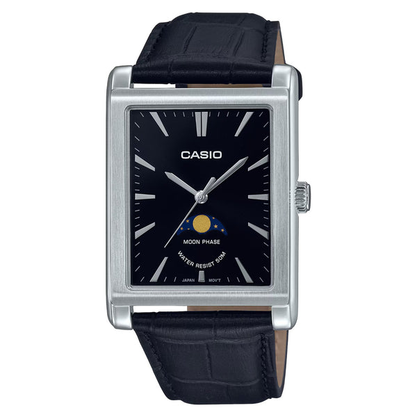 Casio Standard Moon Phase Analogue Men's Watch| MTP-M105L-1AVDF