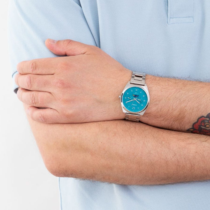 Casio Moon Phase Green Dial Men's Watch| MTP-M300D-3AVDF