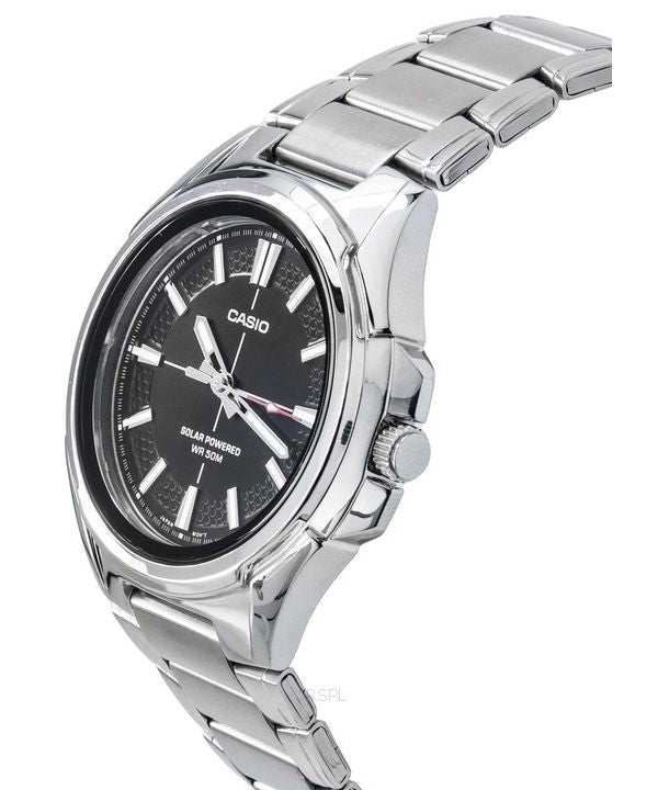 Casio Solar Powered Stainless Steel Men's Watch| MTP-RS100D-1AVDF