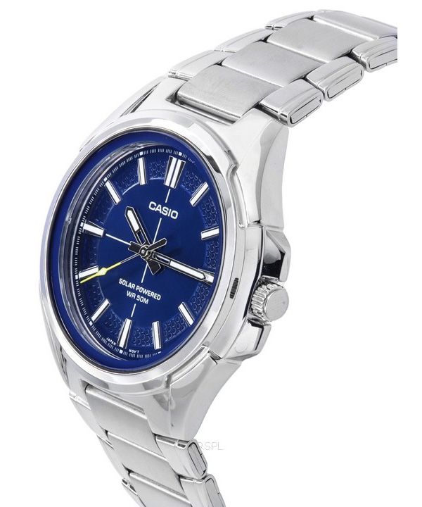 Casio Solar Powered Stainless Steel Men's Watch| MTP-RS100D-2AVDF