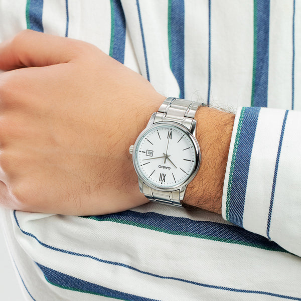 Casio Classic White Dial Men's Watch | MTP-V002D-7B3UDF