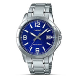 Casio Enticer Blue Dial Mens Dress Standard Watch MTP-V004D-2BUDF