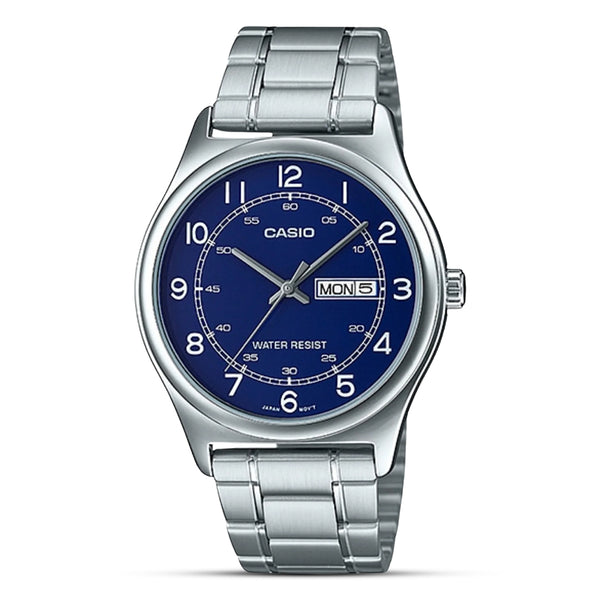 Casio Enticer Standard Blue Dial Mens Watch | MTP-V006D-2BUDF