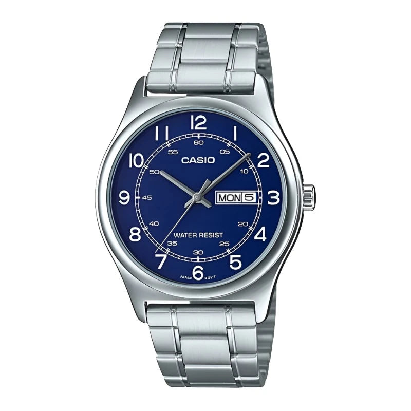 Casio Enticer Standard Blue Dial Mens Watch | MTP-V006D-2BUDF