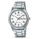 Casio Enticer Dress White Dial Men's Watch | MTP-V006D-7BUDF