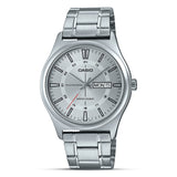 Casio Enticer Silver Dial Stainless Steel Watch | MTP-V006D-7CUDF