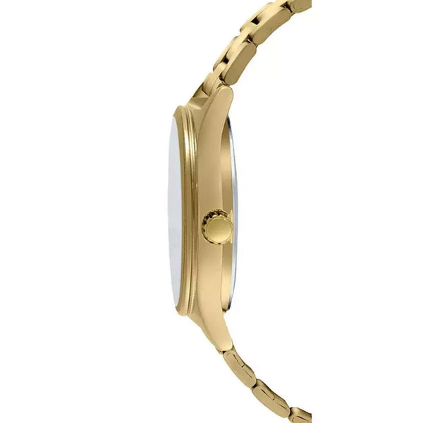 Casio Enticer Gold Tone Black Dial Men's Watch| MTP-V006G-1CUDF