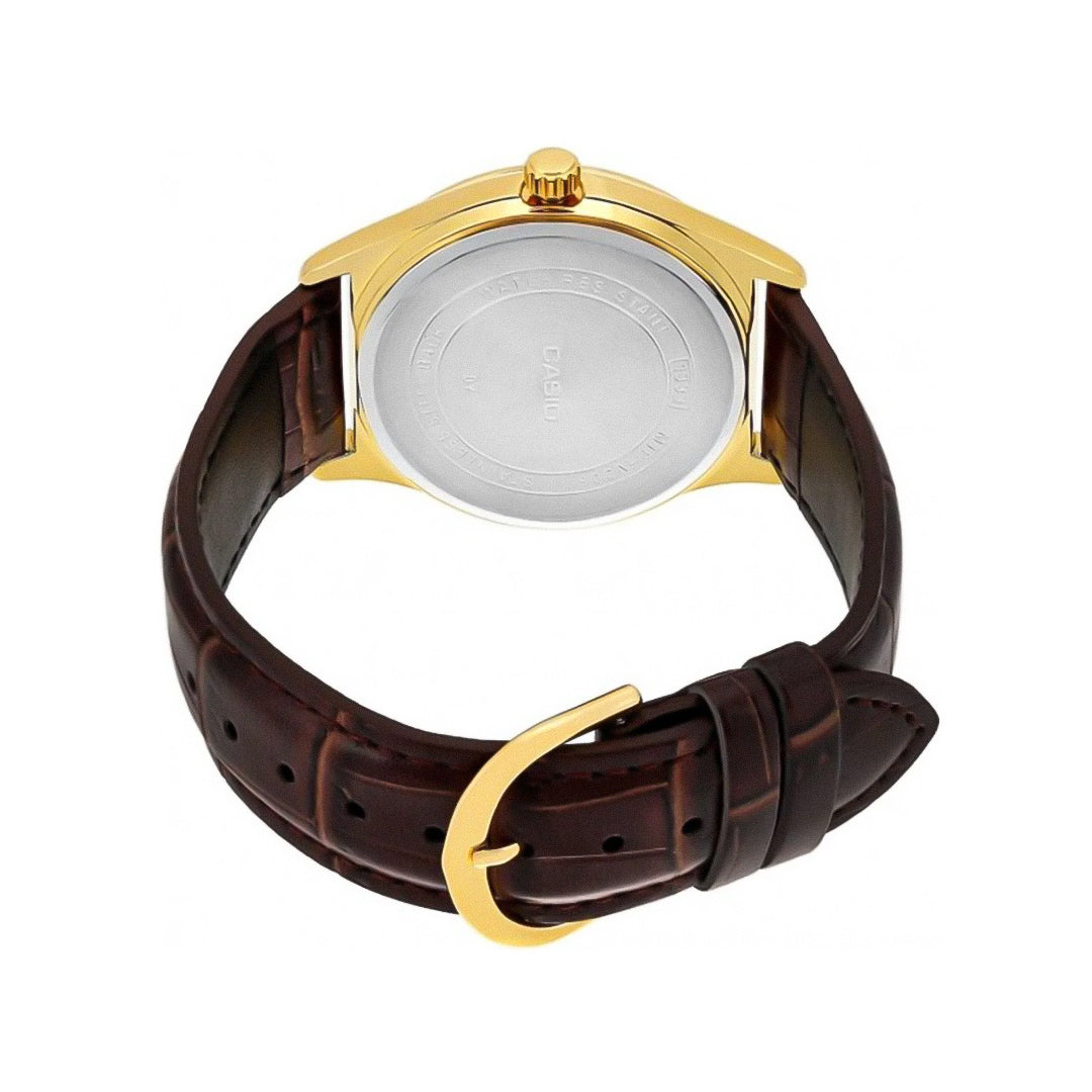 Casio Analog Day Date White Dial Men's Watch | MTP-V006GL-7BUDF