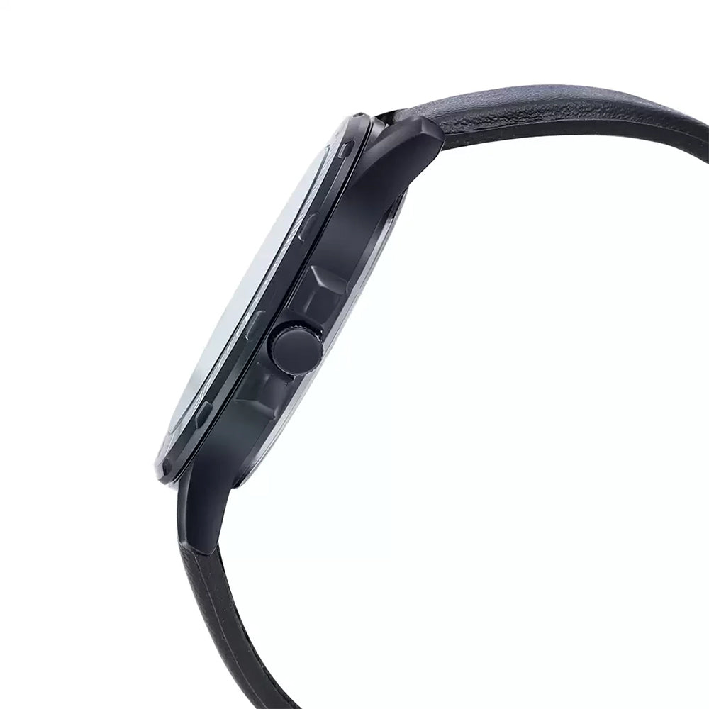 Casio Enticer Black Dial Belt Watch MTP-VD01BL-1BVUDF
