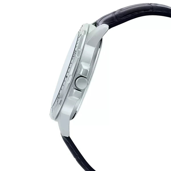 Casio General Black Dial Leather Men's Watch| MTP-VD01L-1CVUDF