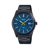 Casio Enticer Analog Blue Chess Dial Men's Watch | MTP-VD03B-2AUDF