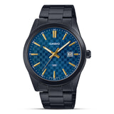 Casio Enticer Analog Blue Chess Dial Men's Watch | MTP-VD03B-2AUDF