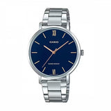 Casio Blue 40mm Dial Men's Watch MTP-VT01D-2BUDF