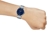 Casio Blue 40mm Dial Men's Watch MTP-VT01D-2BUDF