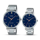 Casio Blue 40mm Dial Men's Watch MTP-VT01D-2BUDF