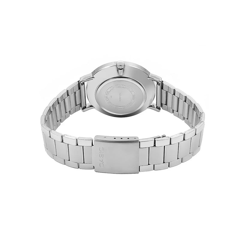 Casio Minimalistic White Dial Men's Watch | MTP-VT01D-7BUDF