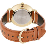 Casio "Minimalistic" Brown Dial Gold Tone Mens Watch MTP-VT01GL-5BUDF
