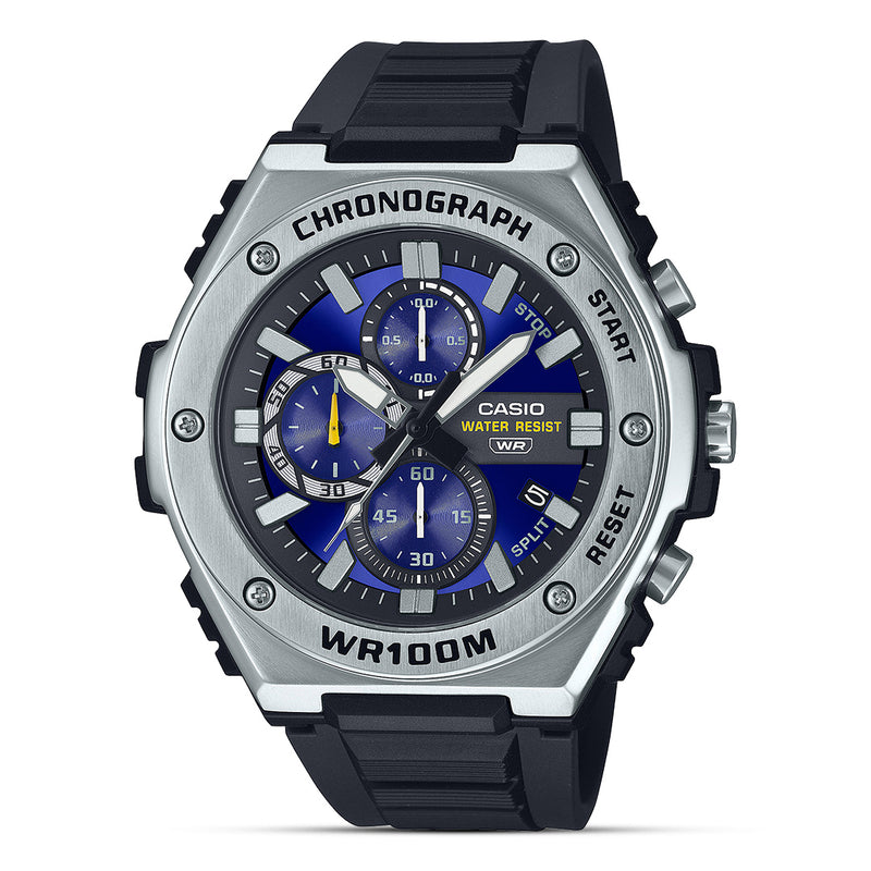 Casio Sporty Chronograph Blue Dial Men's Watch | MWA-300H-2AVDF