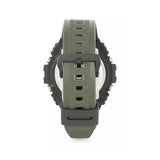 Casio Digital-Analog Green Dial Resin Band Men's Watch | MWQ-100-3AVDF