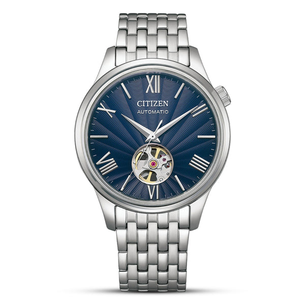 Citizen "Open Heart" Blue Dial Automatic Men's Watch| NH9130-84L