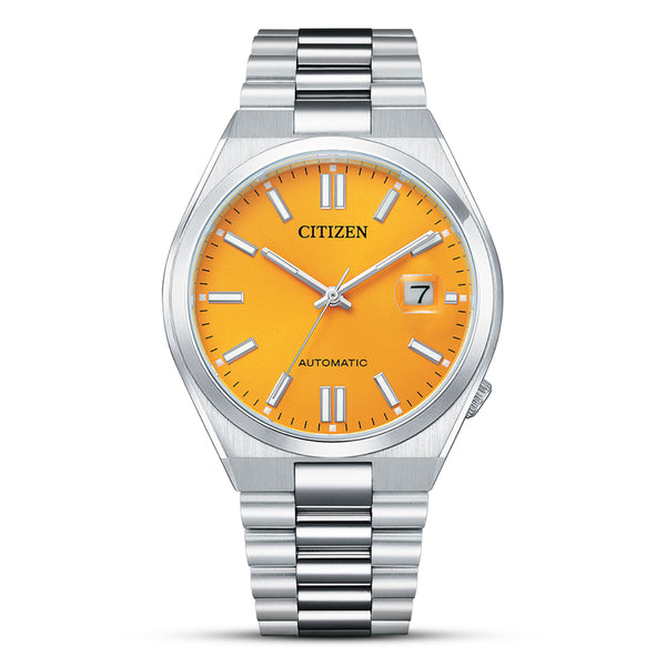 Citizen TSUYOSA Series Yellow Automatic Men's Watch| NJ0150-81Z