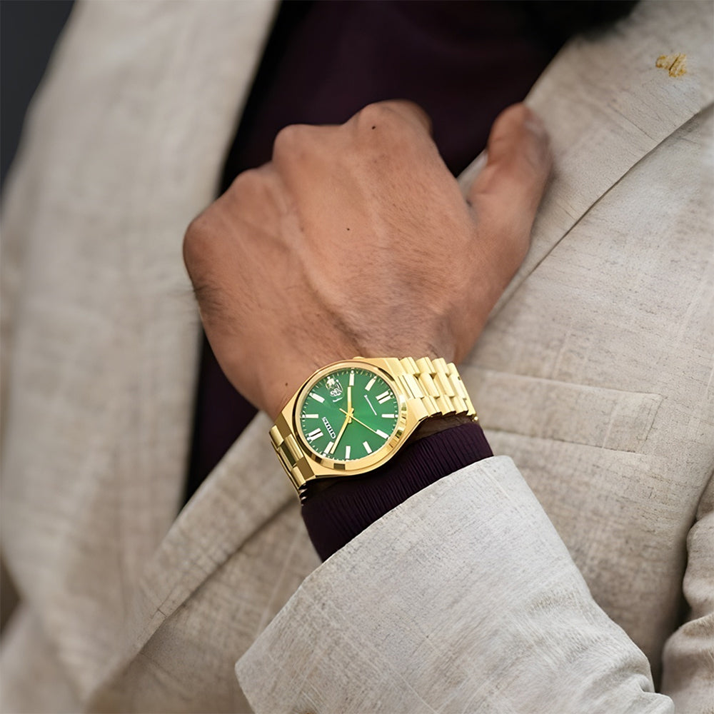 Citizen Tsuyosa Green Dial Automatic Men's Watch | NJ0152-51X 