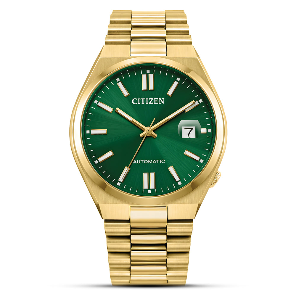 Citizen Tsuyosa Green Dial Automatic Men's Watch | NJ0152-51X 