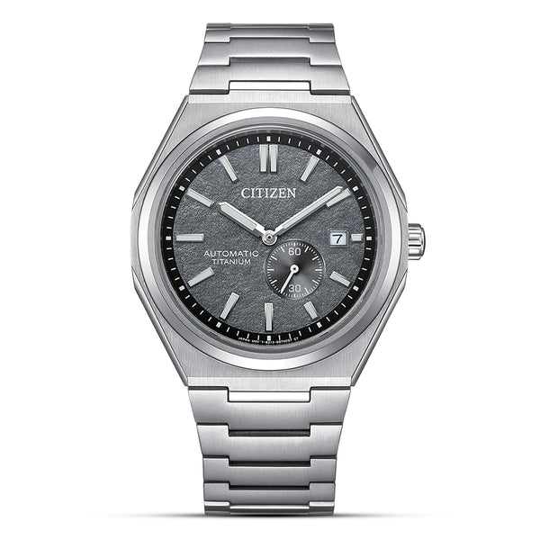 Citizen Zenshin Super Titanium Grey Dial Men's Watch | NJ0180-80H