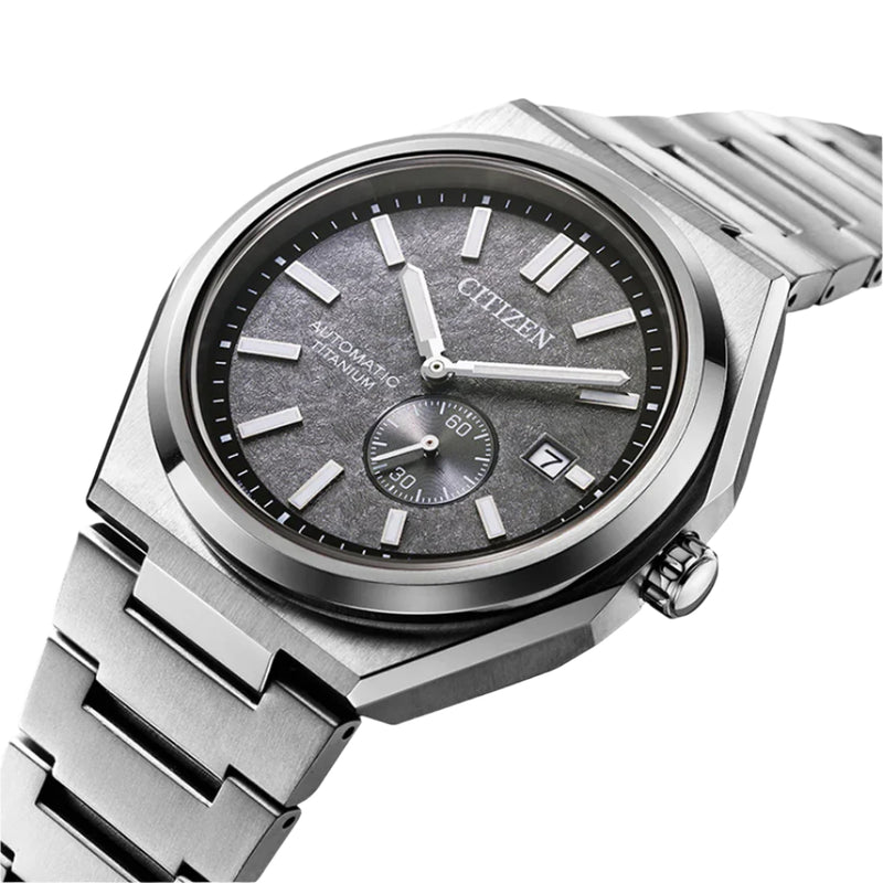 Citizen Zenshin Super Titanium Grey Dial Men's Watch | NJ0180-80H