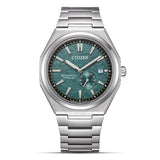 Citizen Zenshin Super Titanium Green Dial Men's Watch | NJ0180-80X