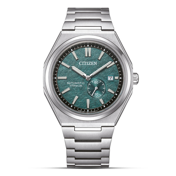 Citizen Zenshin Super Titanium Green Dial Men's Watch | NJ0180-80X