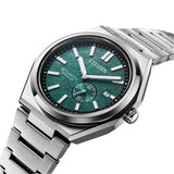 Citizen Zenshin Super Titanium Green Dial Men's Watch | NJ0180-80X