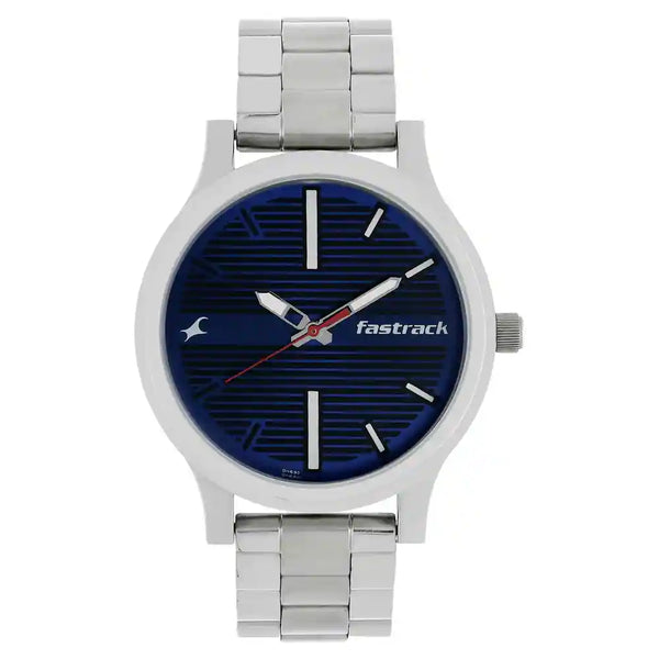 Fastrack blue outlet analogue watch