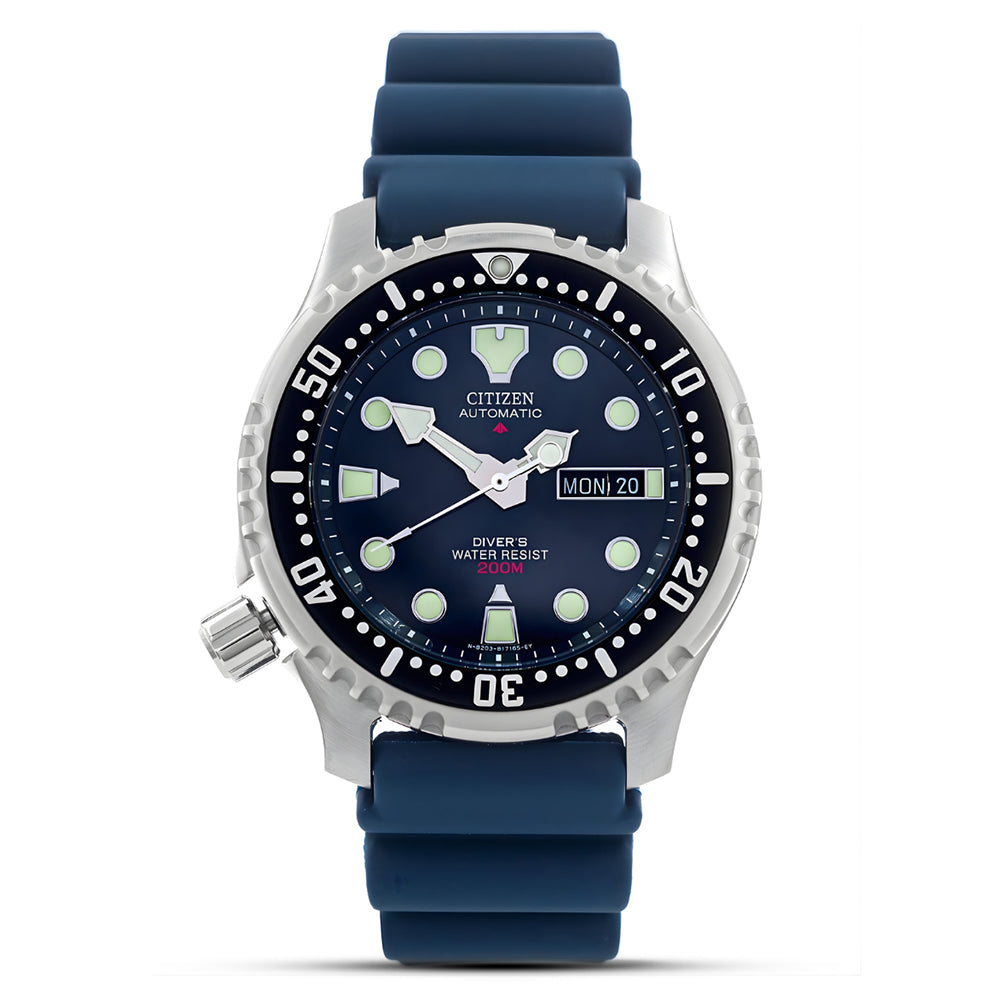 Citizen Promaster Sea Automatic Blue Dial Mens Watch NY0040-17L