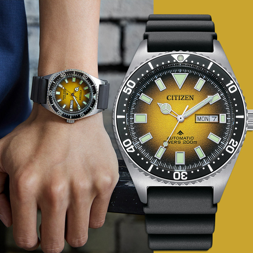 Citizen promaster yellow sale