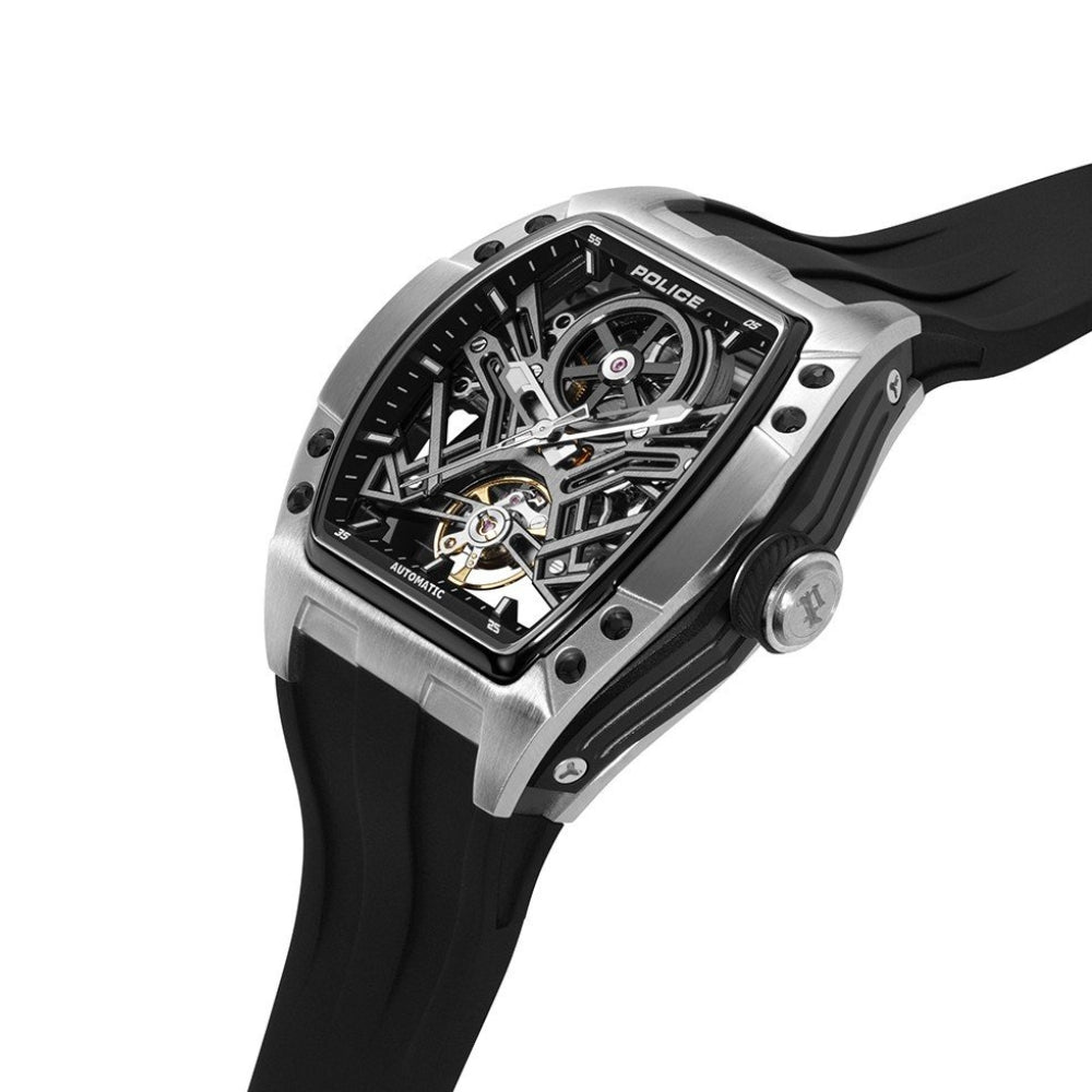 Police Tampa Automatic Skeleton Dial Men's Watch PEWGR0082102