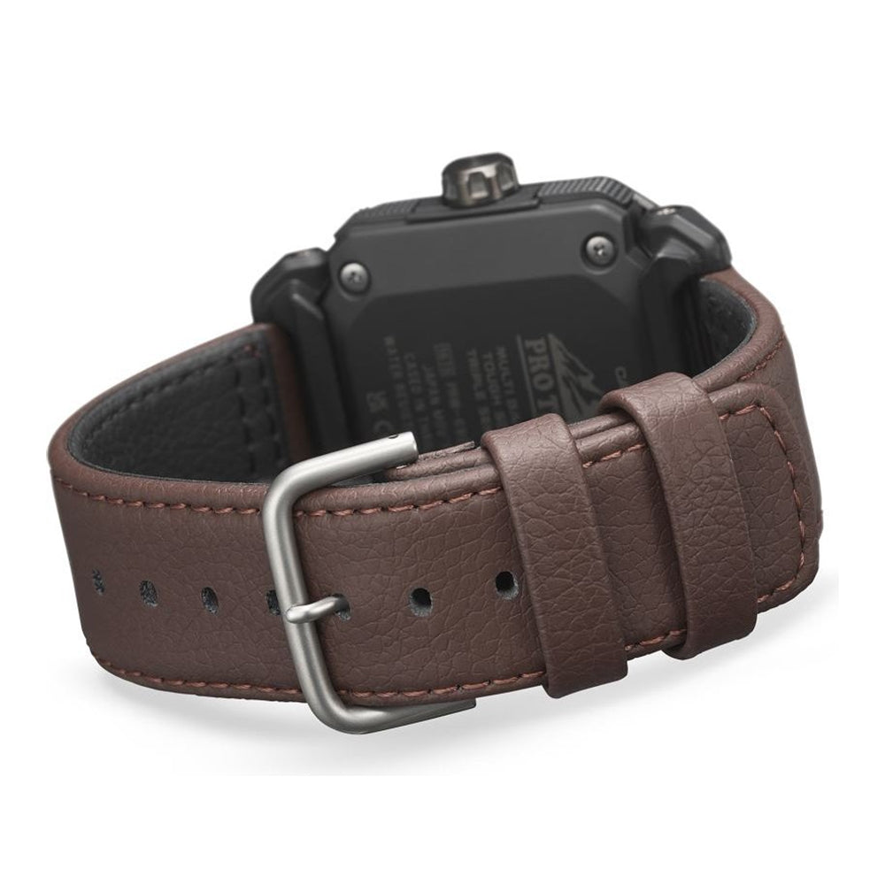 Casio PRO-TREK Solar Powered Brown Strap Men's Watch | PRW-6900YL-5DR