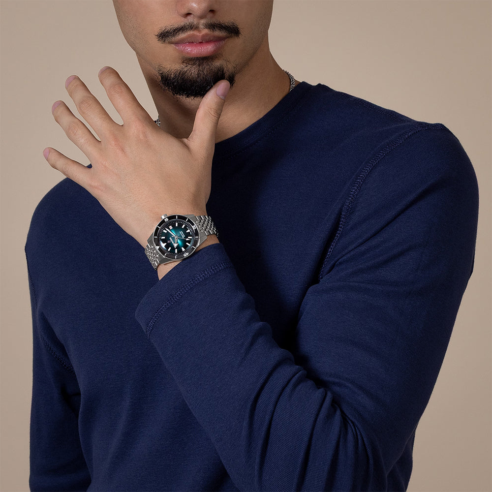 Rado Captain Cook Automatic Blue Dial Men's Watch | R32223213