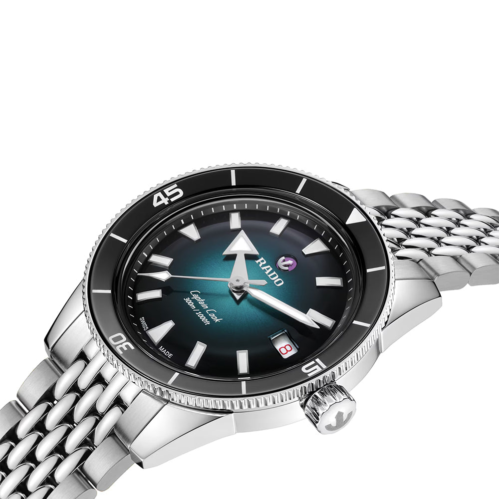 Rado Captain Cook Automatic Blue Dial Men's Watch | R32223213